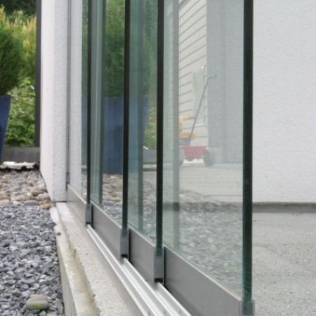 Ganzglasschiebewände - Terrassendach Mülheim -