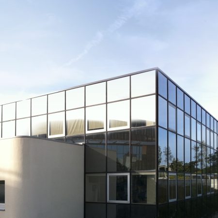 Mur rideau aluminium VEC et VEP TUP70mm
