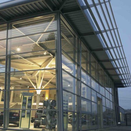 Système de mur-rideau aluminium VEC et VEP